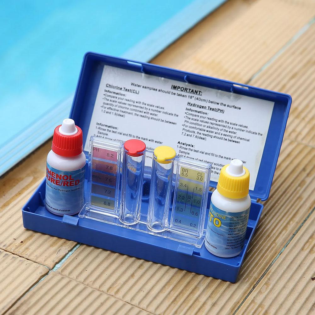 Marine Aquarium Test Kit - PH Chlorine Water Test Kit Tester
