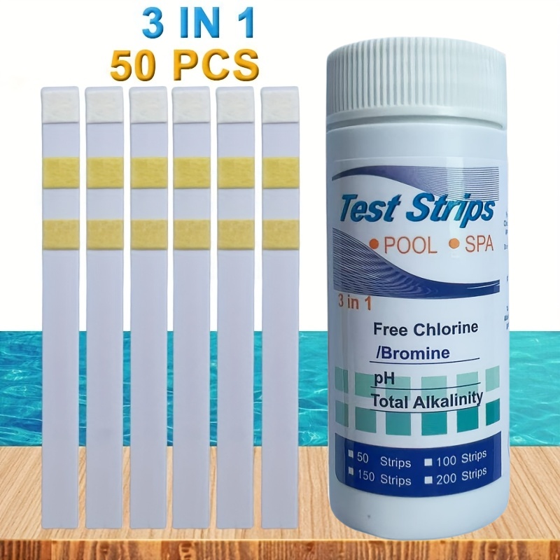 Marine Aquarium Test Kit - Chlorine PH Test Strips SPA Swimming