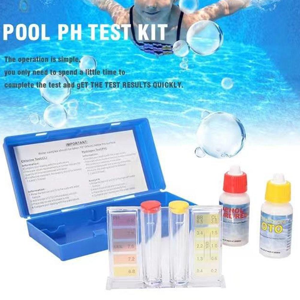 PH Chlorine Water Test Kit Tes - огляд і ціна Marine Aquarium Test Kit