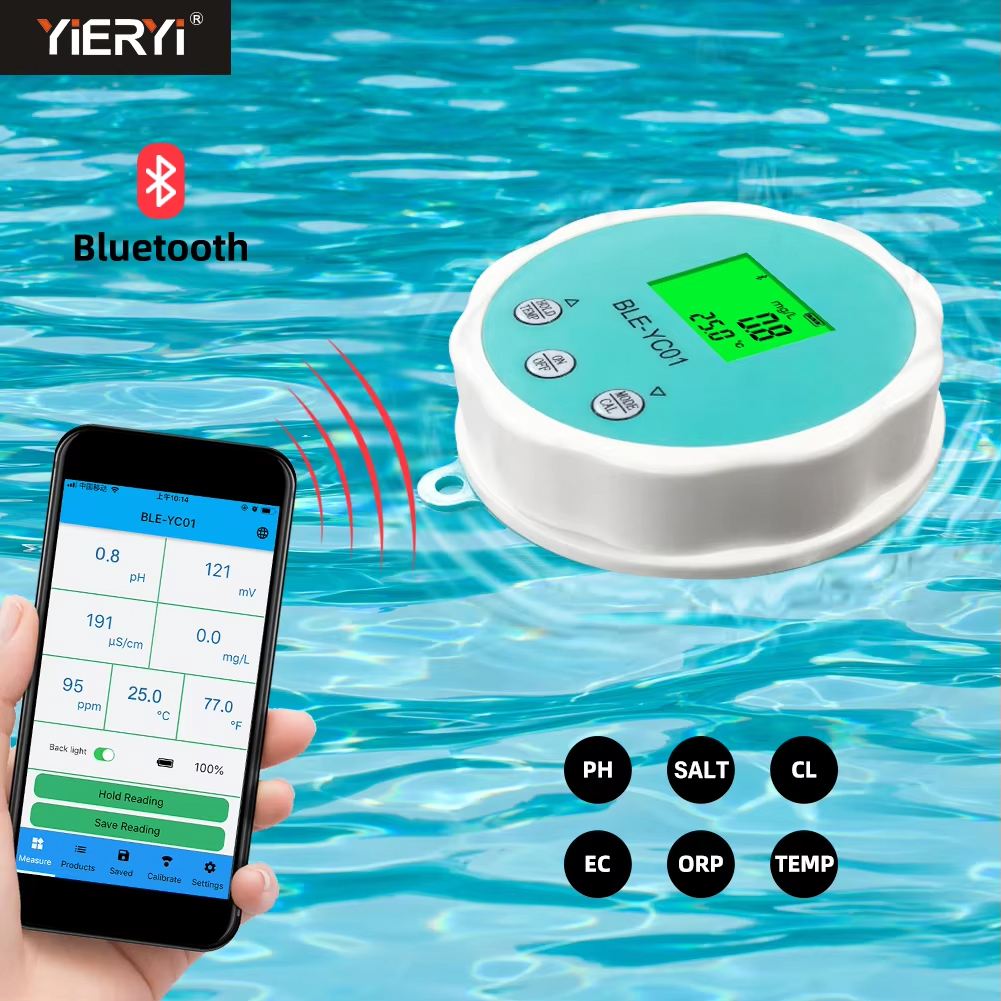 Smart PH Chlorine Meter Swimmi - огляд і ціна Marine Aquarium Test Kit