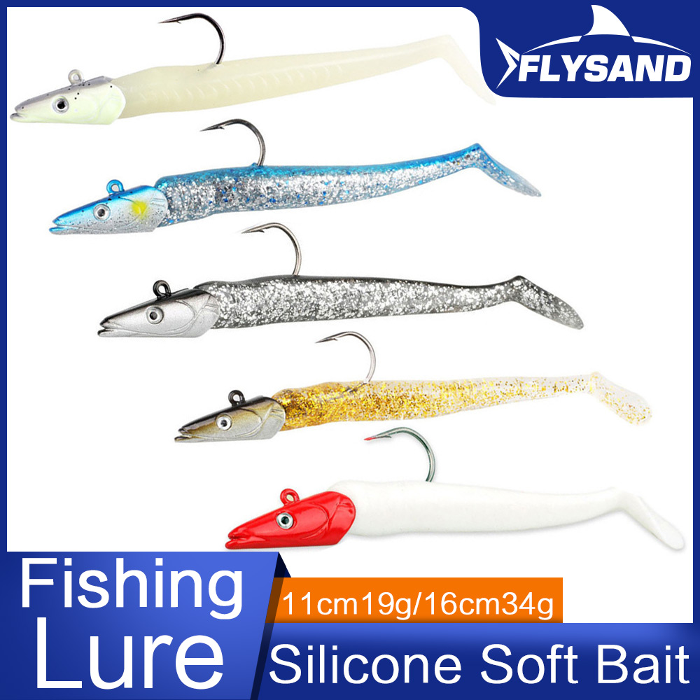 FLYSAND Soft Lure Bait Silicon - огляд і ціна Marine Salt Mix