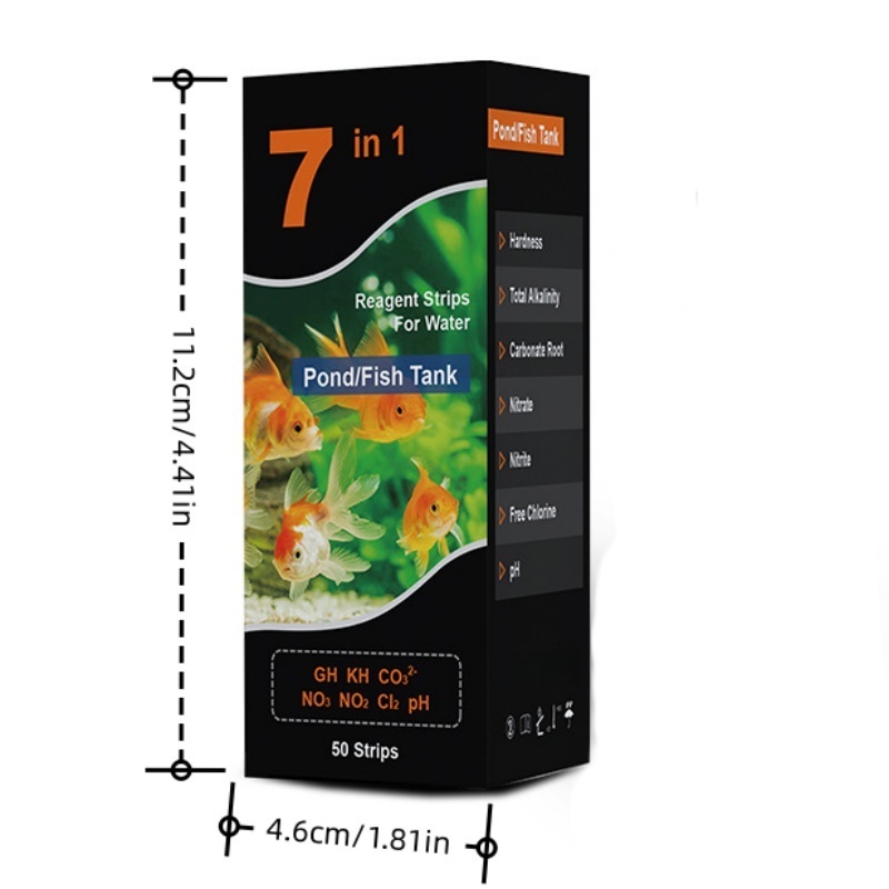 7-in-1 Aquarium Freshwater pH  - огляд і ціна Marine Aquarium Test Kit