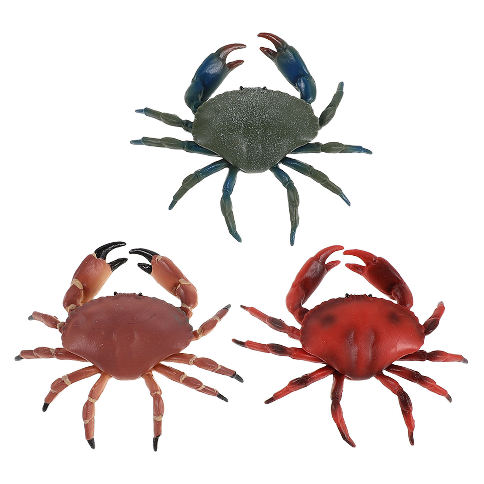 3Pcs Realistic Plastic Crab Fi - огляд і ціна Marine Aquarium Europe