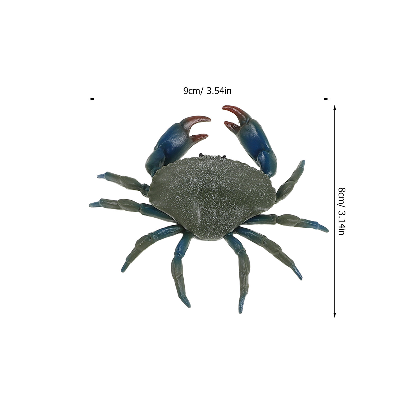 3Pcs Realistic Plastic Crab Fi - огляд і ціна Marine Aquarium Europe