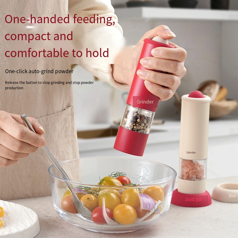 Electric Pepper Grinder for Ki - огляд і ціна Marine Salt Mix