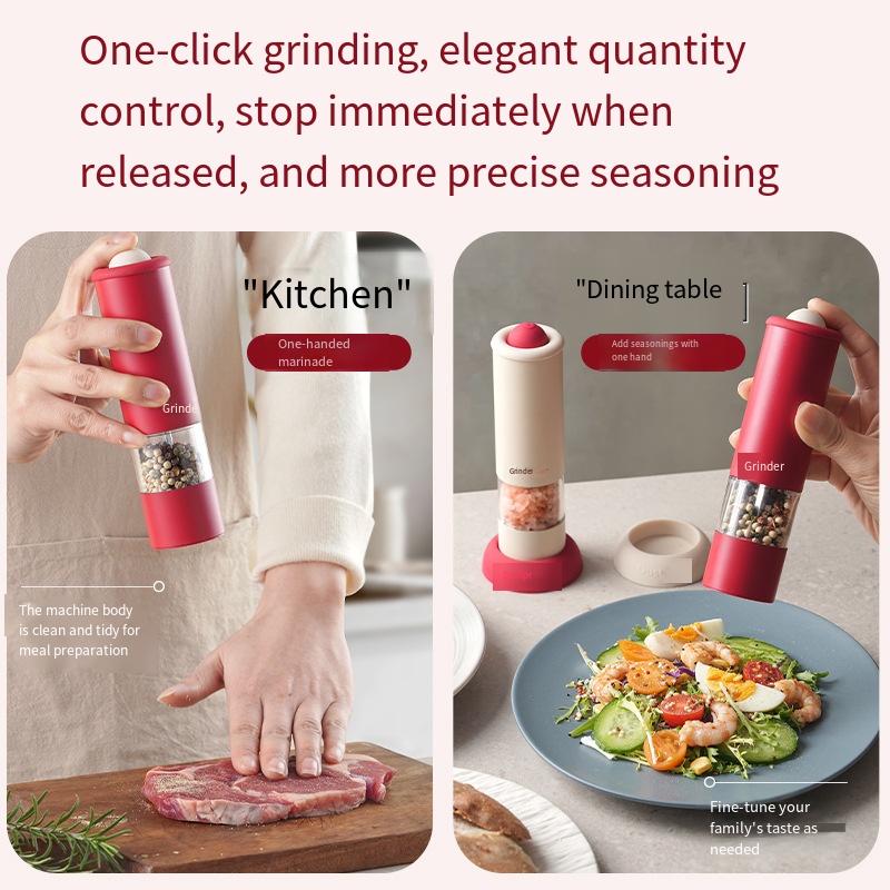 Electric Pepper Grinder for Ki - огляд і ціна Marine Salt Mix