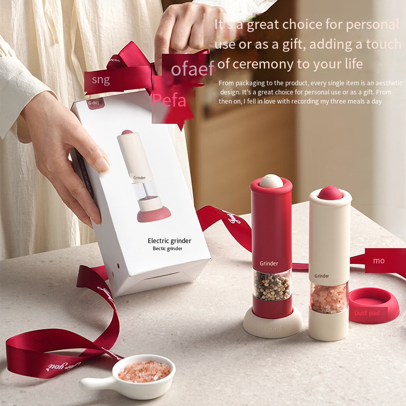 Electric Pepper Grinder for Ki - огляд і ціна Marine Salt Mix