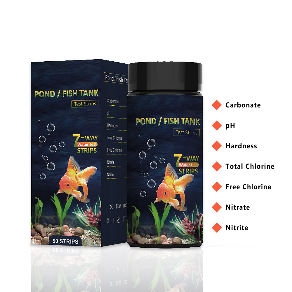 7 in 1 Aquarium Test Strips, 5 - огляд і ціна Marine Aquarium Test Kit