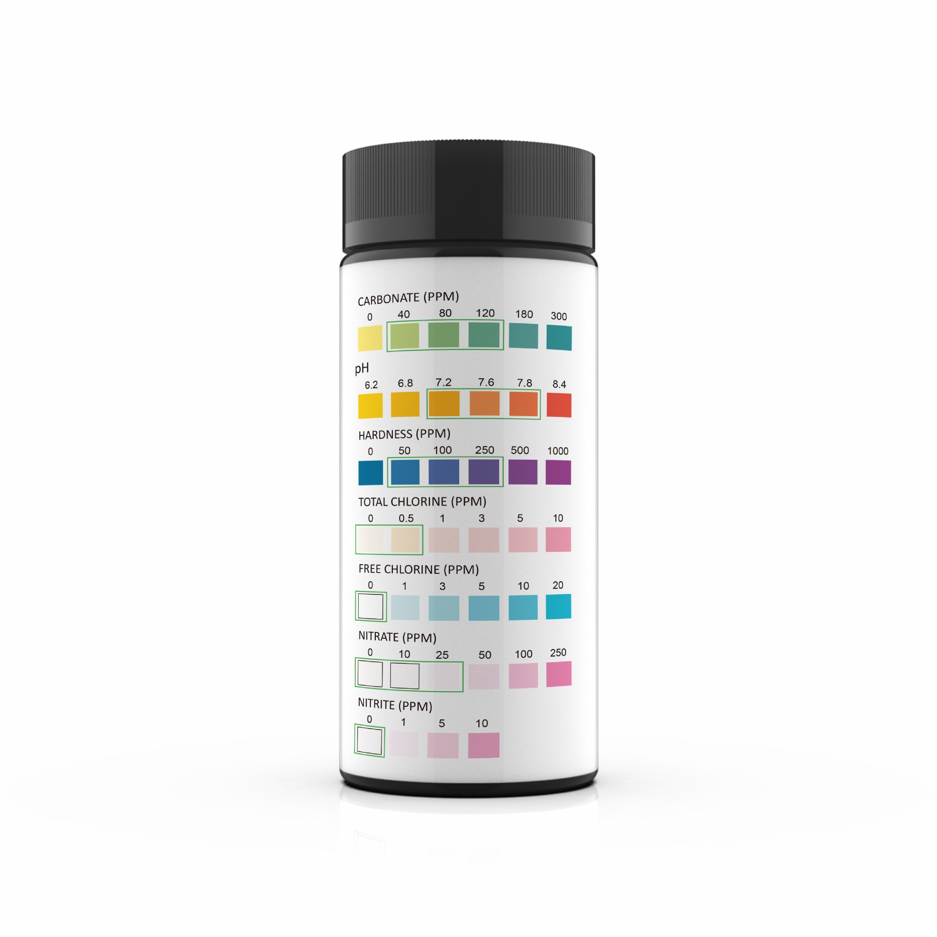 7 in 1 Aquarium Test Strips, 5 - огляд і ціна Marine Aquarium Test Kit