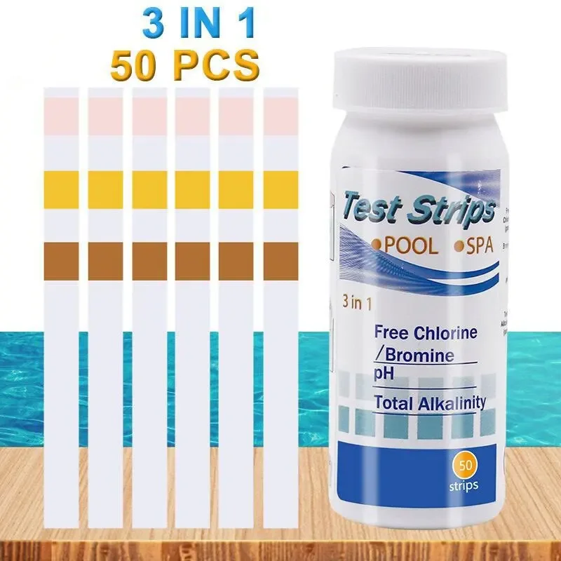 Chlorine PH Test Strips SPA Sw - огляд і ціна Marine Aquarium Test Kit
