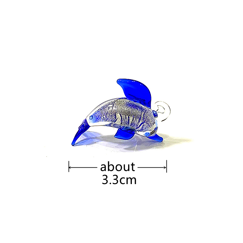 2PCS Mini Cute Glass Dolphin C - огляд і ціна Marine Aquarium Europe