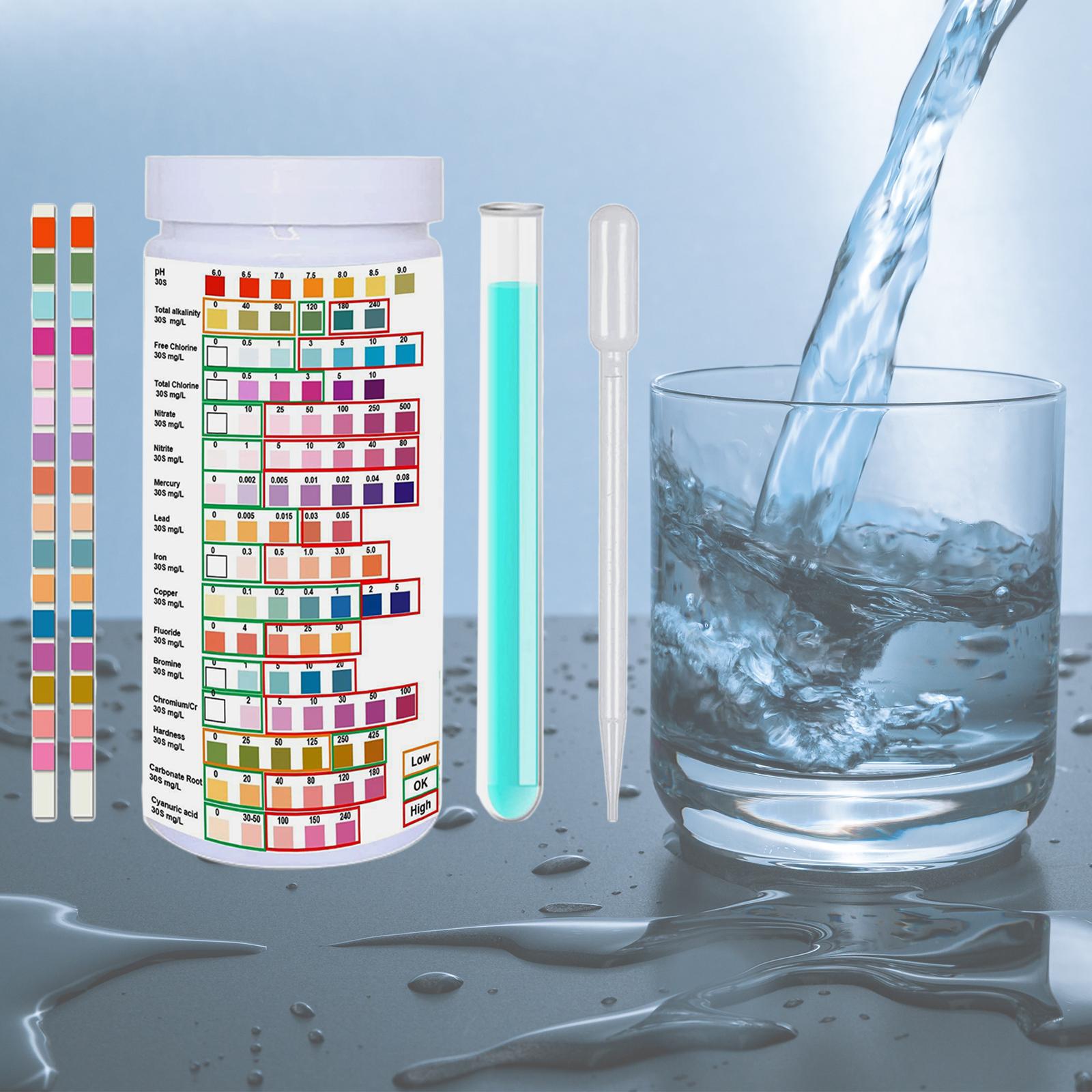 Professional Water Testing Kit - огляд і ціна Marine Aquarium Test Kit