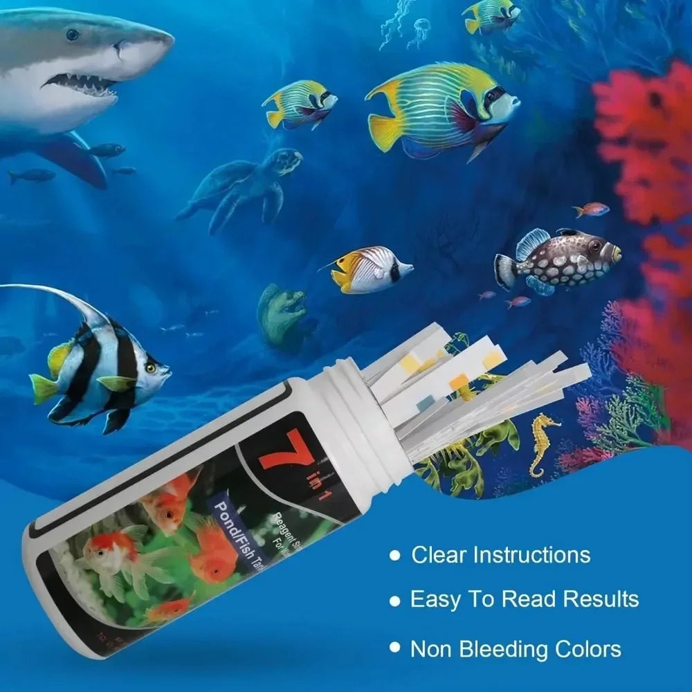 Aquarium Test Strip  PH Qualit - огляд і ціна Marine Aquarium Test Kit
