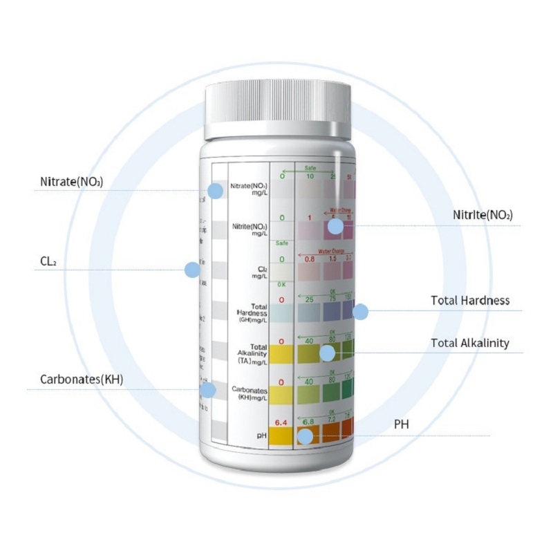 100Pcs Aquarium Test Strips Wa - огляд і ціна Marine Aquarium Test Kit