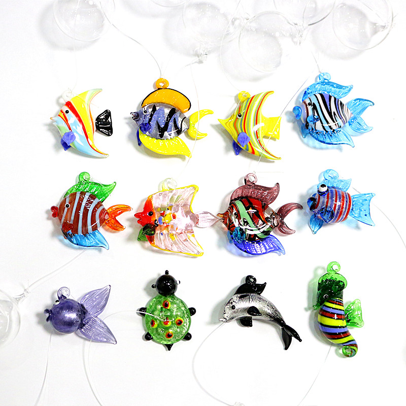 12pcs Mini Floating Glass Mari - огляд і ціна Marine Aquarium Europe
