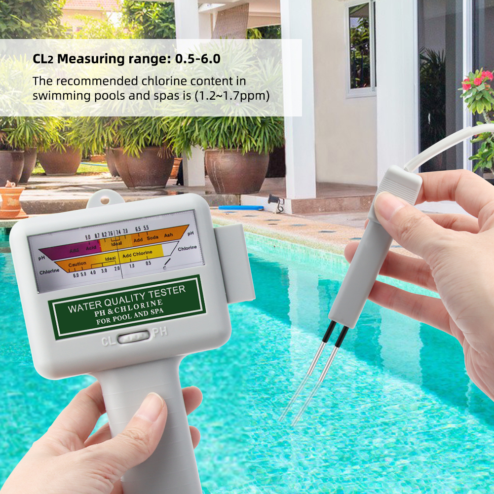 Yieryi 2 In 1 PH & CL2 Meter S - огляд і ціна Marine Aquarium Test Kit